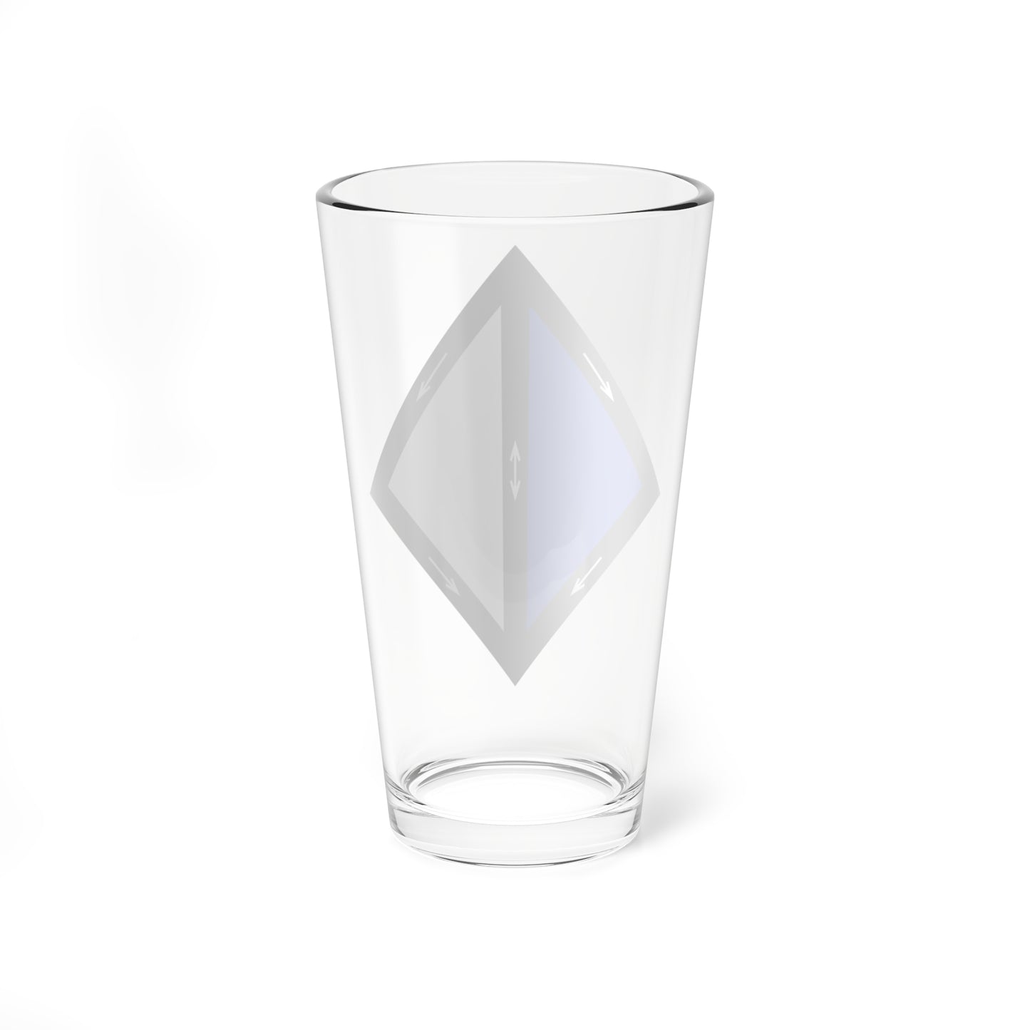 Emblem for the VEDL-IV-JTR (Denmark) (Coat of Arms) Pint Glass 16oz