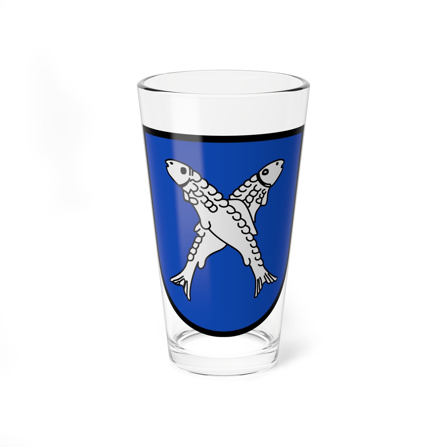 DEU Arnsdorf-Fischbach COA (Germany) (Coat of Arms) Pint Glass 16oz