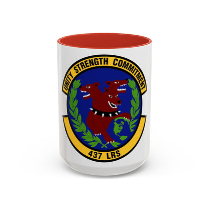 437th Logistics Readiness Squadron (U.S. Air Force) Accent Coffee Mug