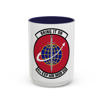 4th Expeditionary Air Mobility Squadron (U.S. Air Force) Accent Coffee Mug