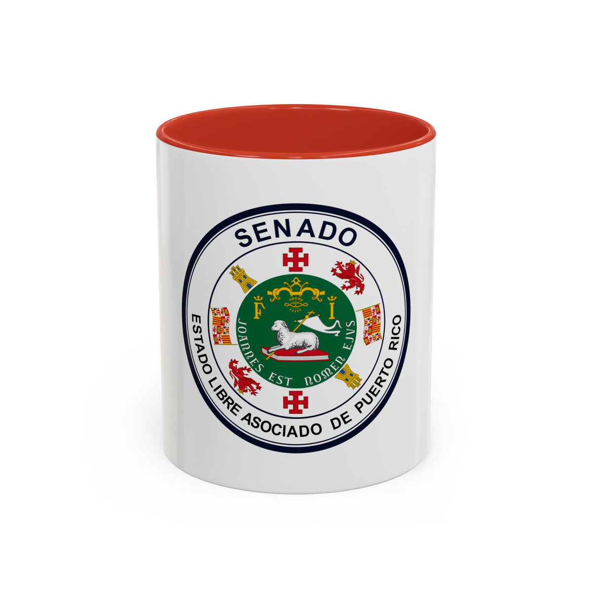 Seal of Puerto Rico Senate - Accent Coffee Mug
