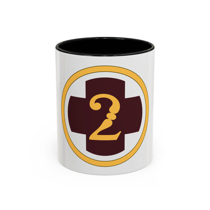 2 Medical Brigade (U.S. Army) Accent Coffee Mug