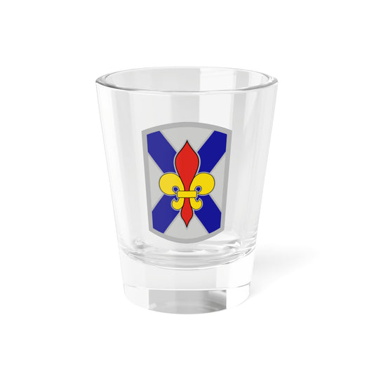 Verre à liqueur de la 256e Brigade de combat d'infanterie (armée américaine) 1,5 oz