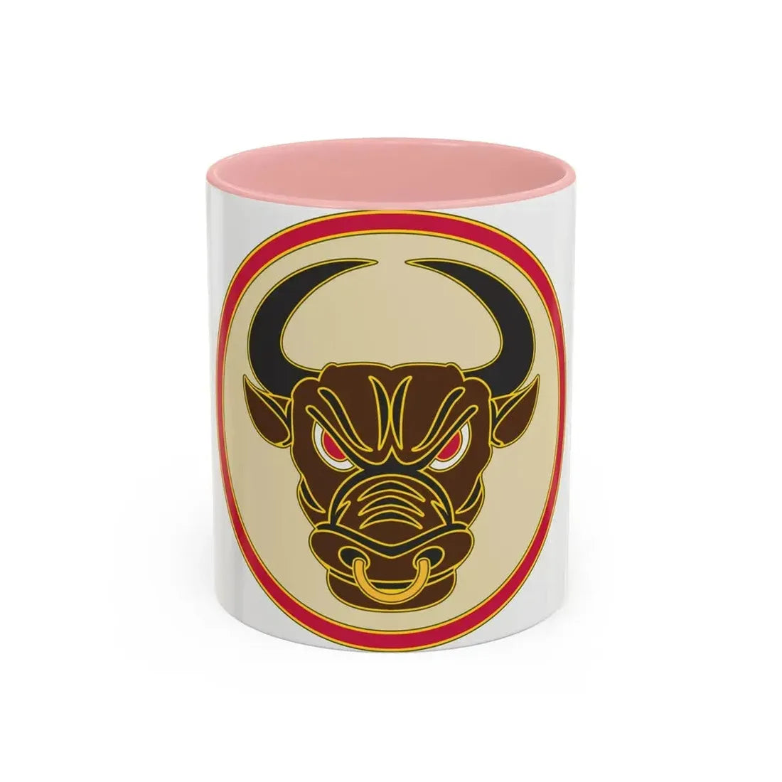 518th Sustainment Brigade (U.S. Army) Accent Coffee Mug 11oz Pink - Go Mug Yourself