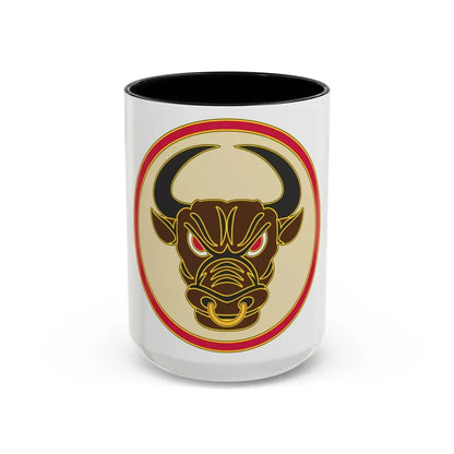 518th Sustainment Brigade (U.S. Army) Accent Coffee Mug 15oz Black - Go Mug Yourself