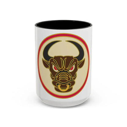 518th Sustainment Brigade (U.S. Army) Accent Coffee Mug 15oz Black - Go Mug Yourself