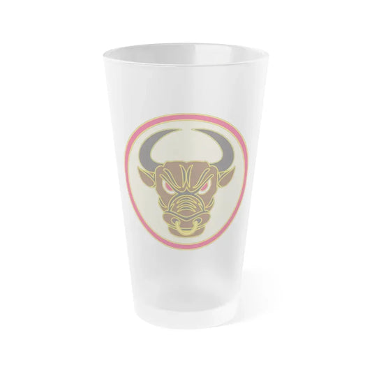 518th Sustainment Brigade (U.S. Army) Frosted Pint Glass 16oz Default Title - Go Mug Yourself