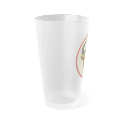 518th Sustainment Brigade (U.S. Army) Frosted Pint Glass 16oz - Go Mug Yourself
