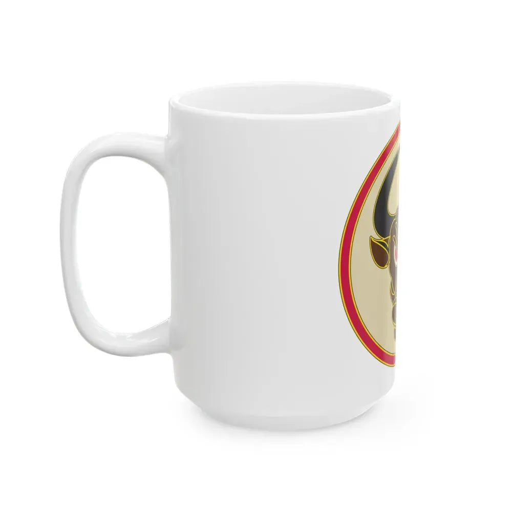 518th Sustainment Brigade (U.S. Army) White Coffee Mug - Go Mug Yourself