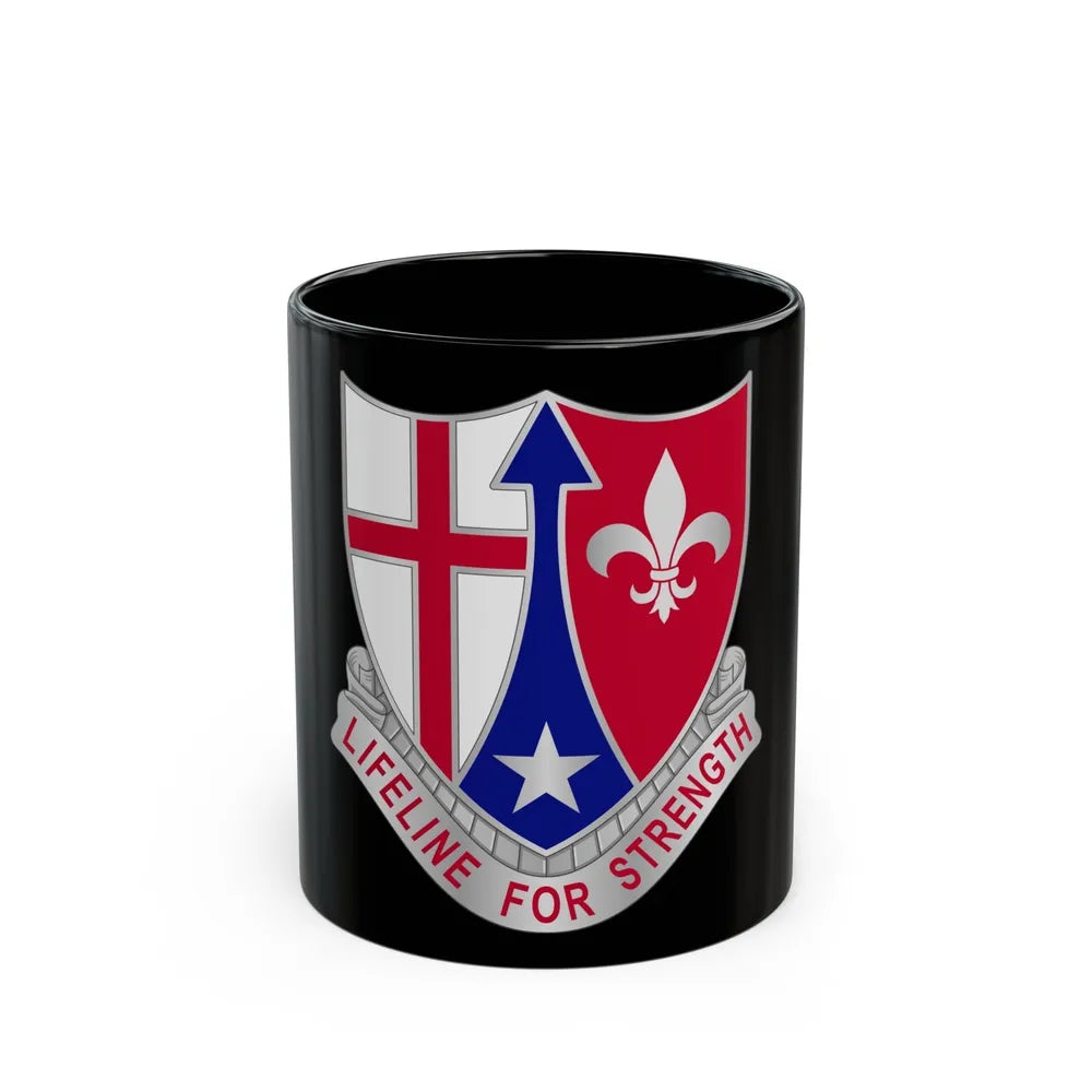 519 Hospital Center (U.S. Army) Black Coffee Mug-11oz-Go Mug Yourself