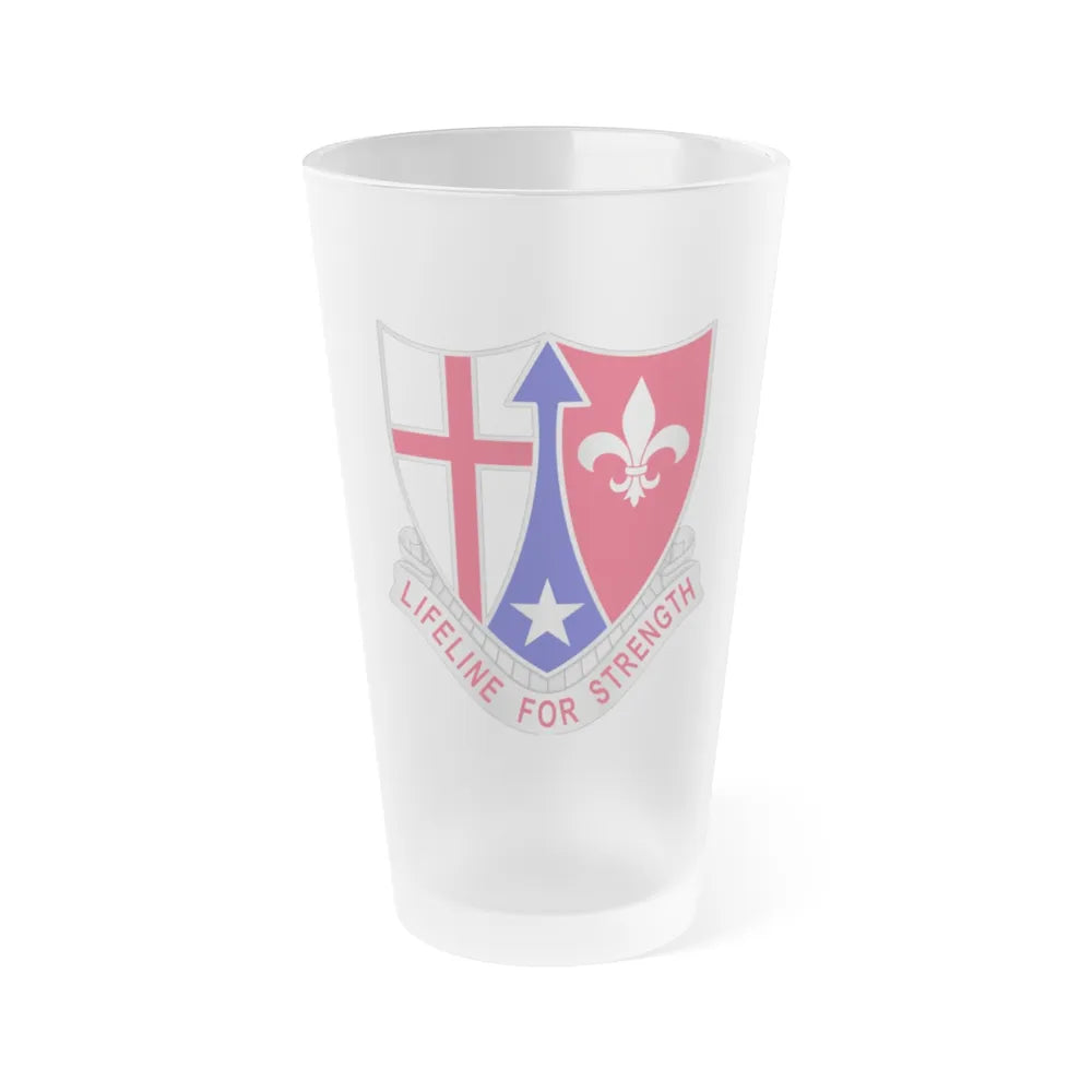 519 Hospital Center (U.S. Army) Frosted Pint Glass 16oz-Go Mug Yourself