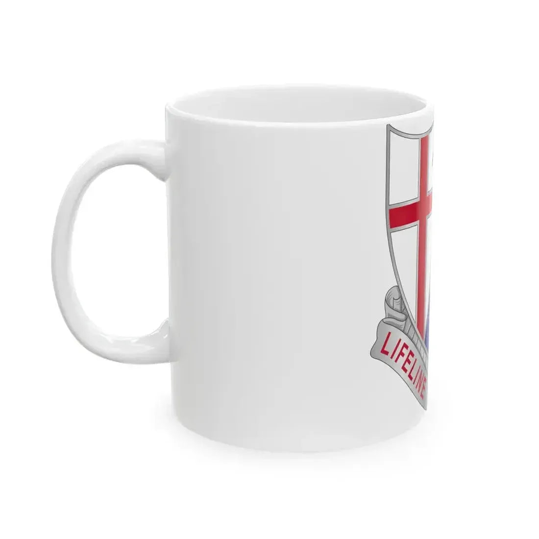 519 Hospital Center (U.S. Army) White Coffee Mug - Go Mug Yourself