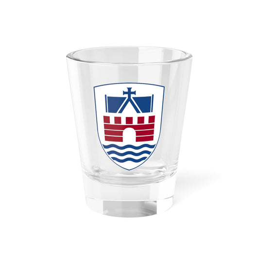 Faaborg-Midtfyn Kommune coa (Denmark) (Coat of Arms) Shot Glass 1.5oz