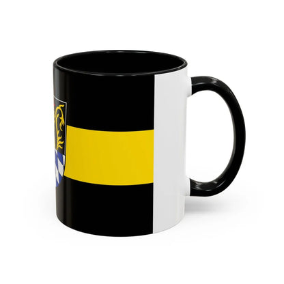 Flag of Amberg Germany - Accent Coffee Mug-Go Mug Yourself