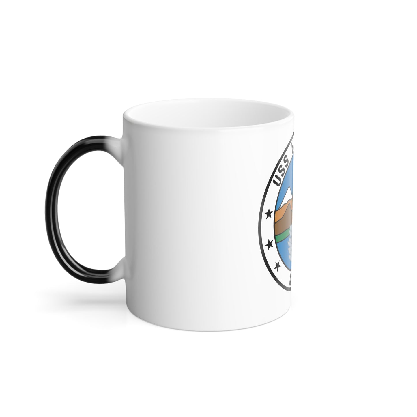 USS Haleakala AE 25 (U.S. Navy) Color Changing Mug 11oz