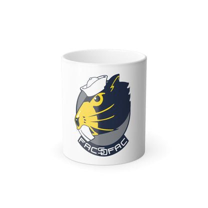 FACSFAC SD Beaver Fleet Area Control and Surveillance Facility San Diego (U.S. Navy) Color Changing Mug 11oz