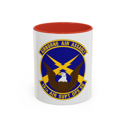 19 Air Support Operations Squadron ACC (U.S. Air Force) Accent Coffee Mug