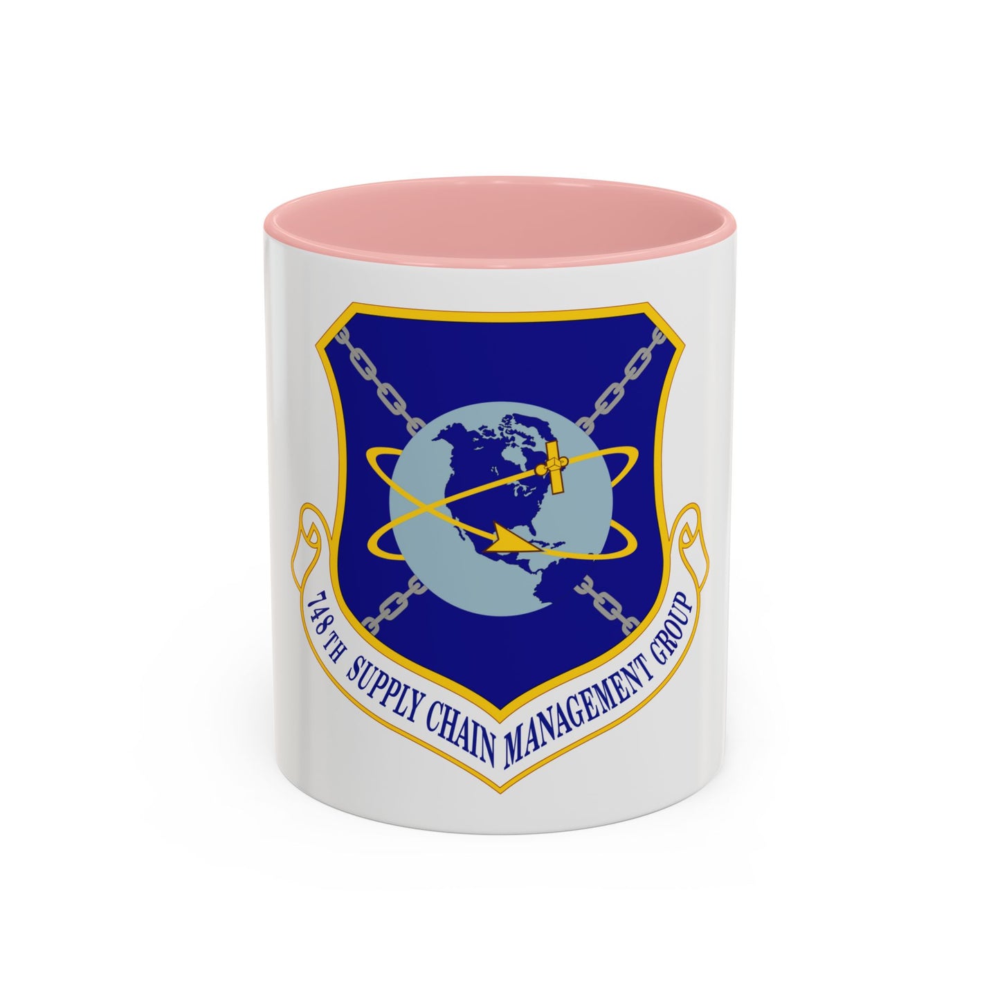 748 Supply Chain Management Group AFMC (U.S. Air Force) Accent Coffee Mug