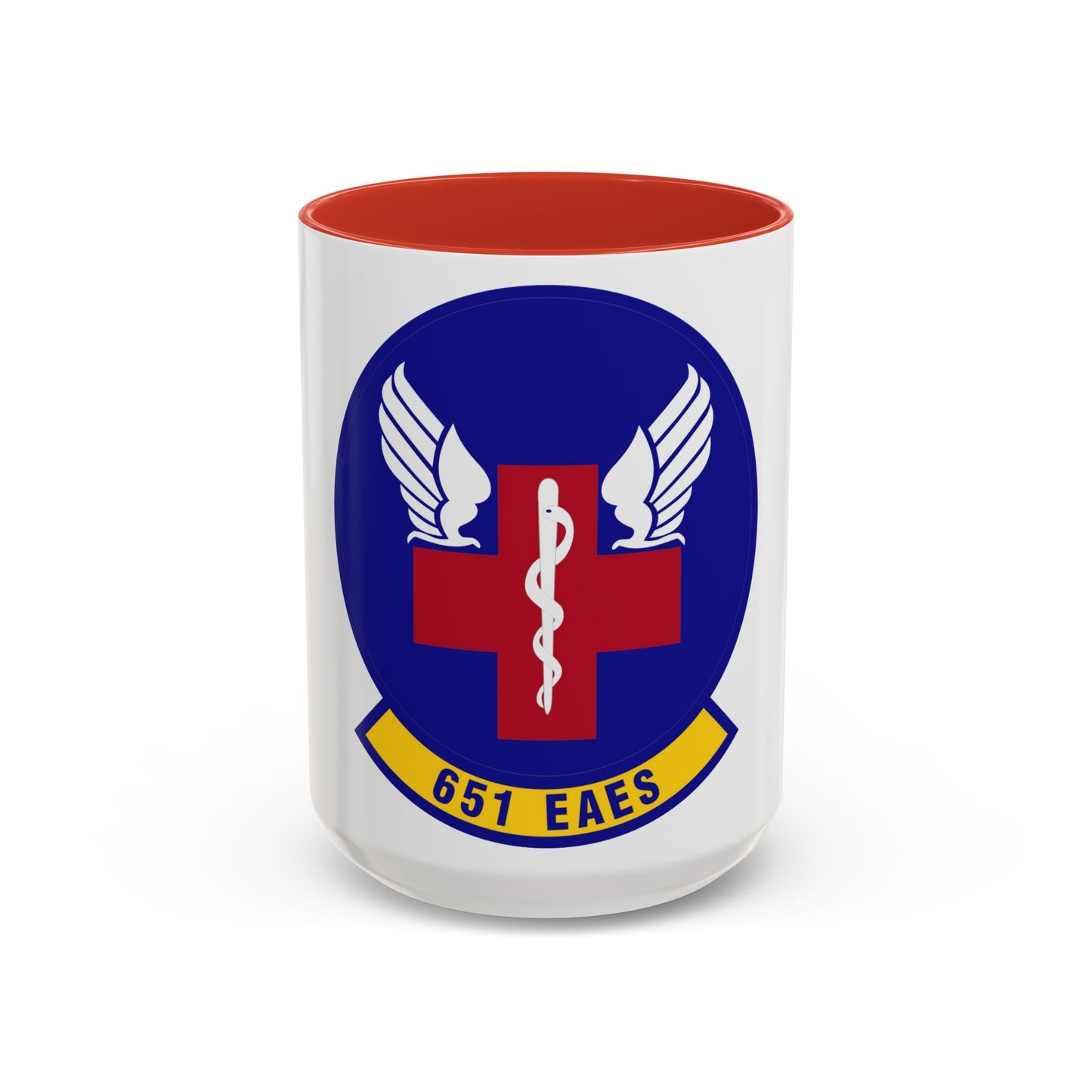 651st Expeditionary Aeromedical Evacuation Squadron (U.S. Air Force) Accent Coffee Mug