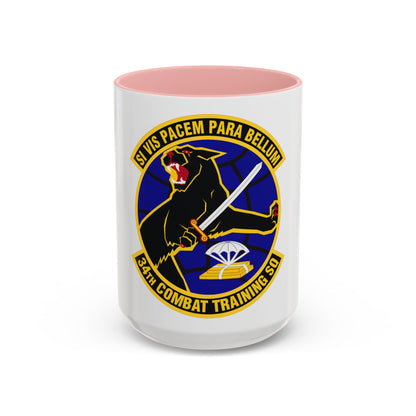 34th Combat Training Squadron (U.S. Air Force) Accent Coffee Mug