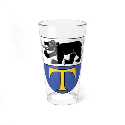 Teufen wappen (Switzerland) (Coat of Arms) Pint Glass 16oz