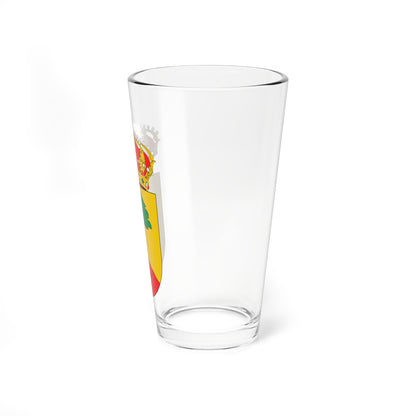 Escudo de Almadrones (Spain) (Coat of Arms) Pint Glass 16oz