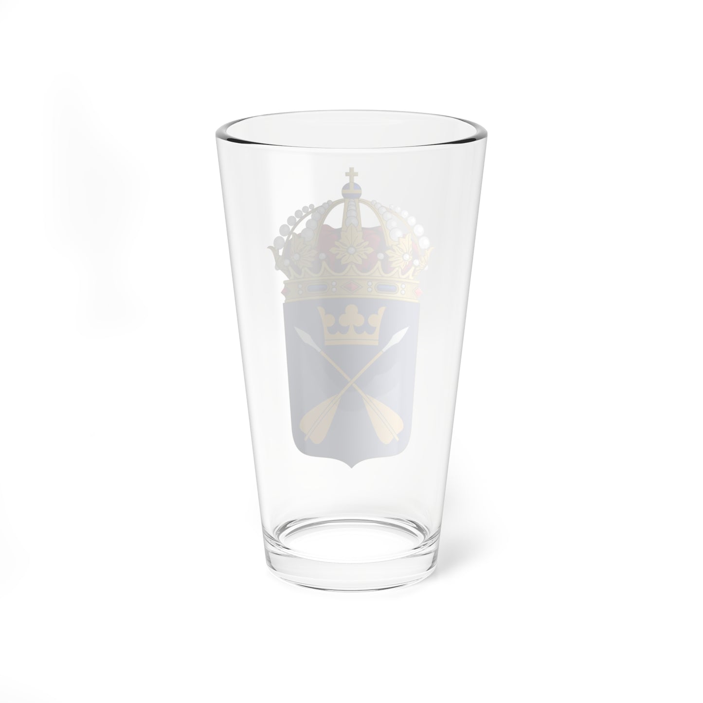 Dalarnas läns vapen (Sweden) (Coat of Arms) Pint Glass 16oz