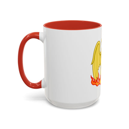 Phoenix Badge of Elizabeth I - Accent Coffee Mug