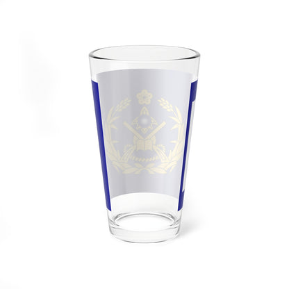 ROCMP Unit Flag 1964 (China) Pint Glass 16oz