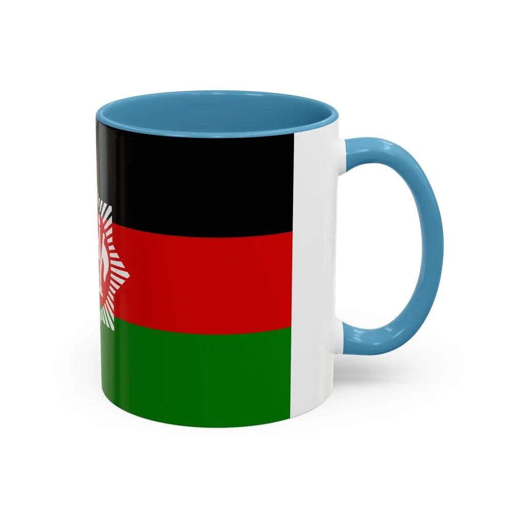 Flag of Afghanistan 1928 - Accent Coffee Mug-Go Mug Yourself