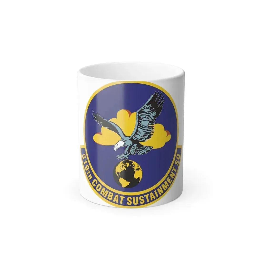 519th Combat Sustainment Squadron (U.S. Air Force) Color Changing Coffee Mug 11oz - Go Mug Yourself