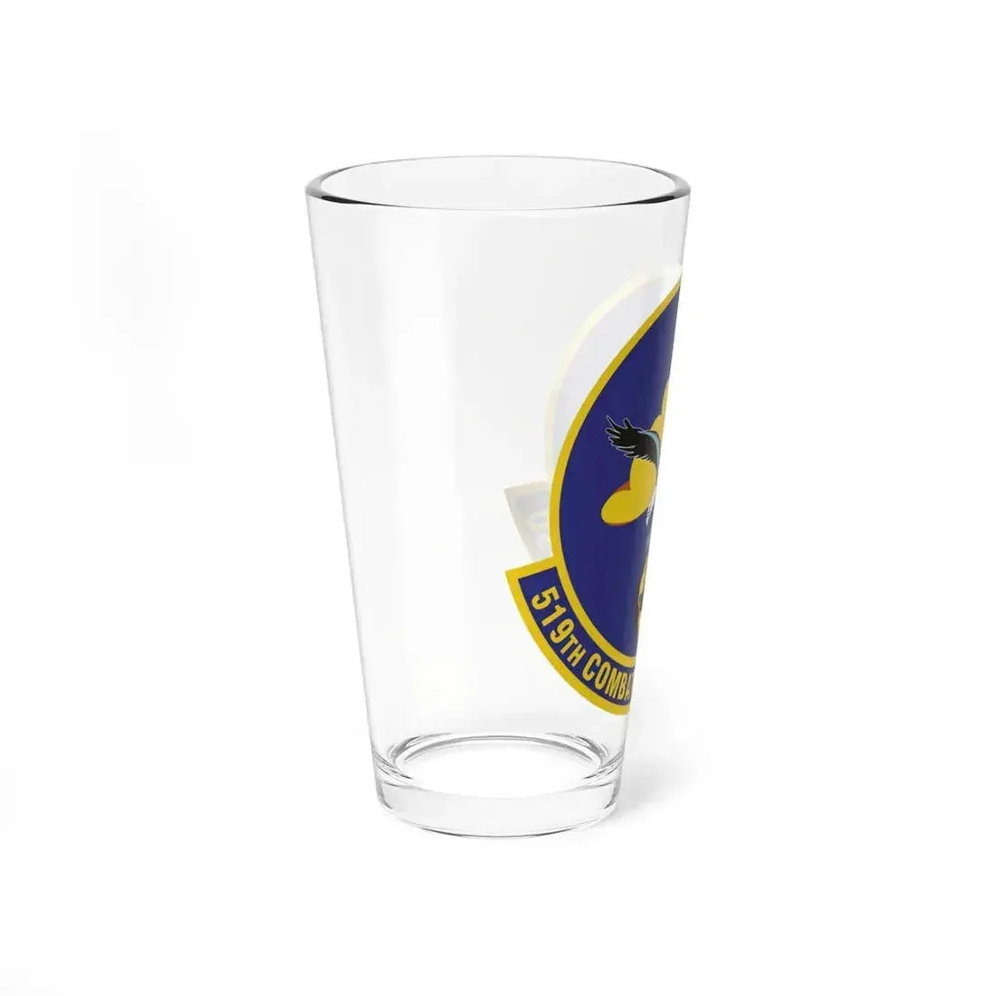 519th Combat Sustainment Squadron (U.S. Air Force) Pint Glass 16oz - Go Mug Yourself