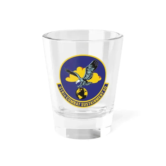 519th Combat Sustainment Squadron (U.S. Air Force) Shot Glass 1.5oz 1.5oz - Go Mug Yourself