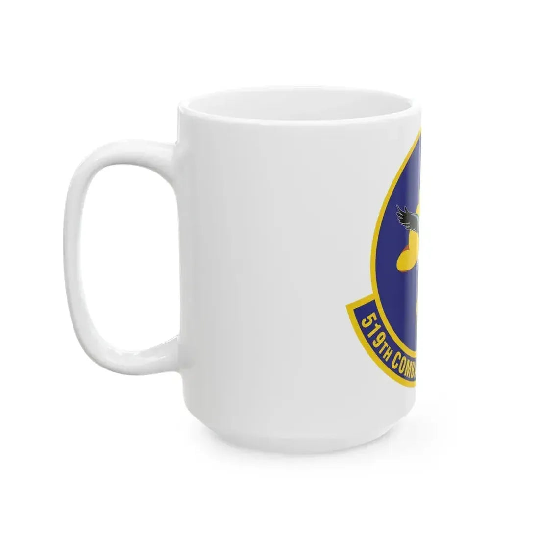 519th Combat Sustainment Squadron (U.S. Air Force) White Coffee Mug - Go Mug Yourself
