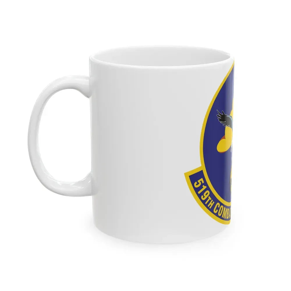 519th Combat Sustainment Squadron (U.S. Air Force) White Coffee Mug - Go Mug Yourself