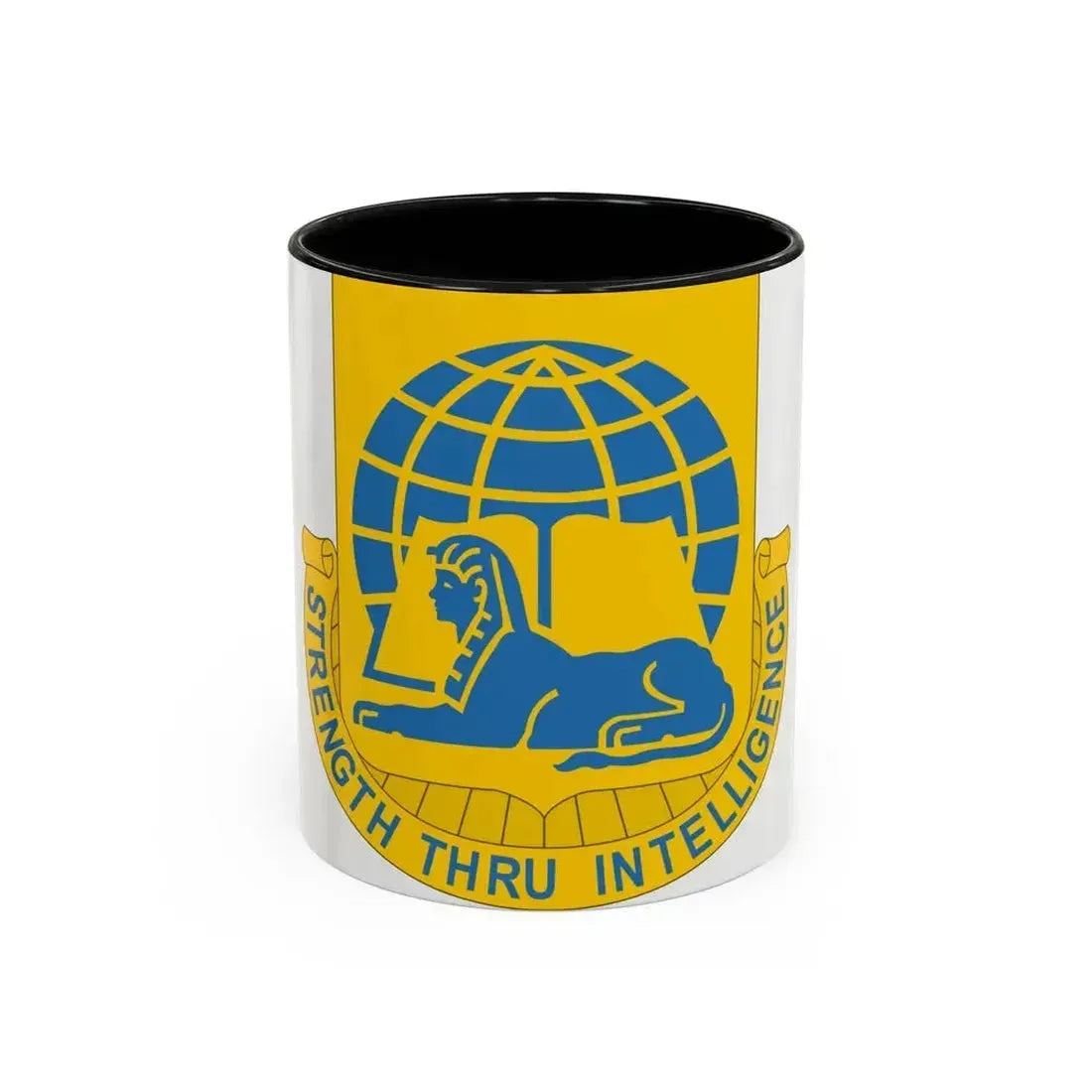 519th Military Intelligence Battalion (U.S. Army) Accent Coffee Mug 11oz Black - Go Mug Yourself