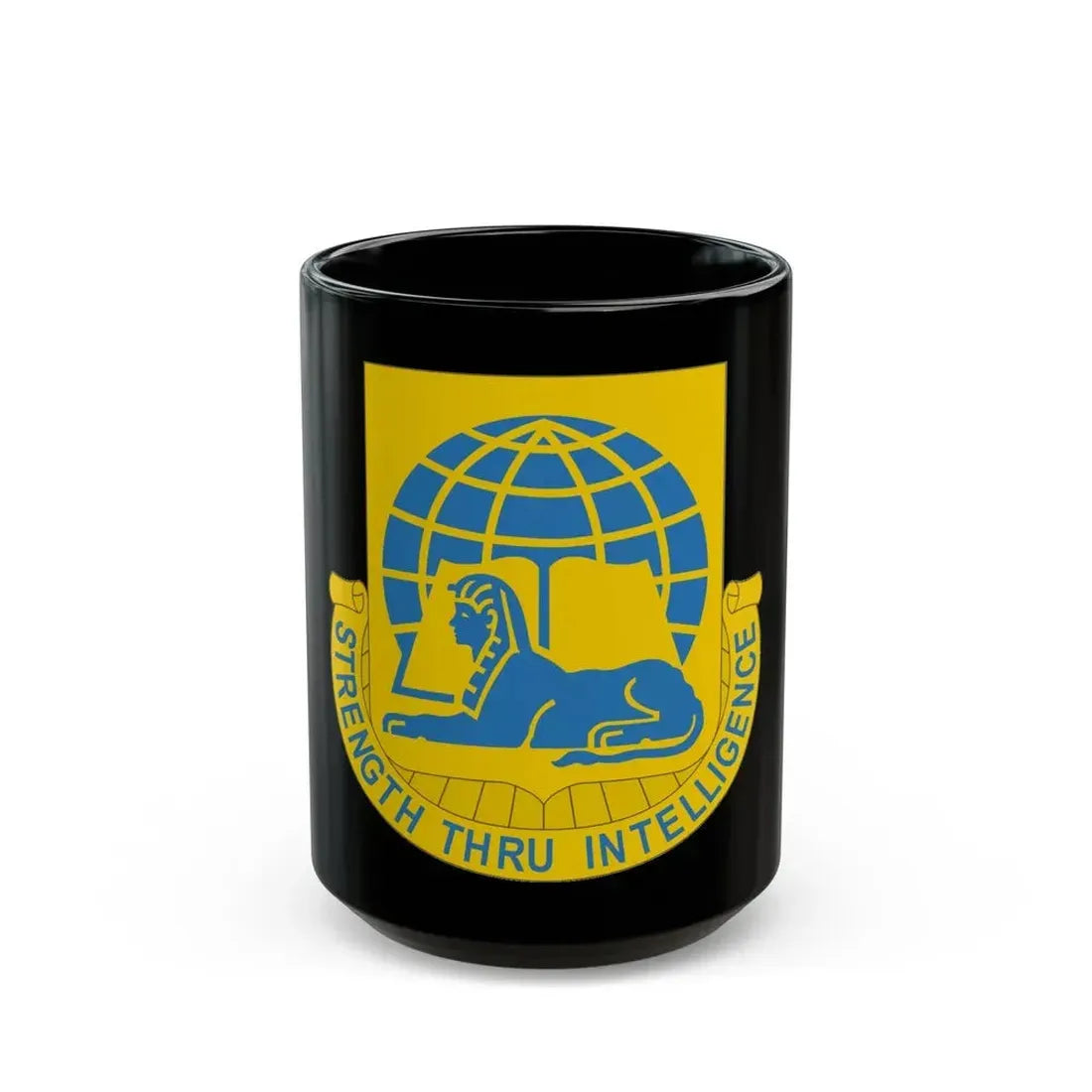 519th Military Intelligence Battalion (U.S. Army) Black Coffee Mug 15oz - Go Mug Yourself