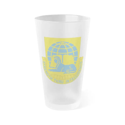 519th Military Intelligence Battalion (U.S. Army) Frosted Pint Glass 16oz Default Title - Go Mug Yourself