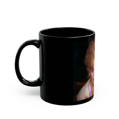 Kim Novak #321 (Vintage Female Icon) Black Coffee Mug-Go Mug Yourself