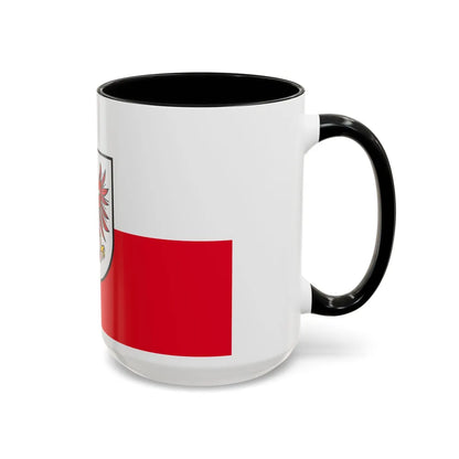 Flag of Eichsfeld Germany - Accent Coffee Mug-Go Mug Yourself