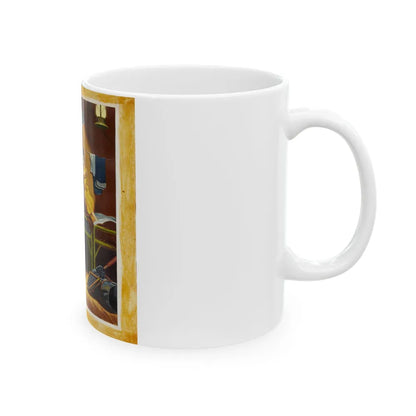 Camp Wickie, Illustration - White Coffee Mug-Go Mug Yourself