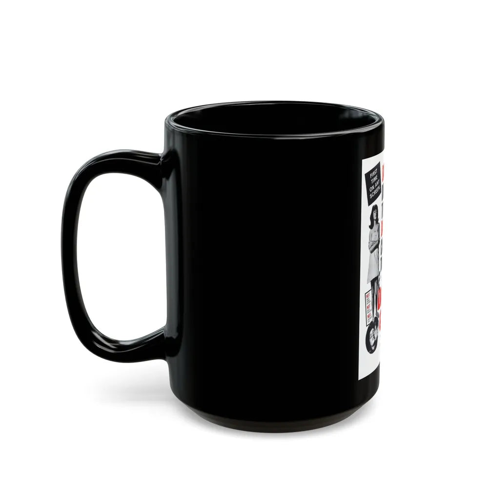 DAMAGED GOODS 1961 Movie Poster - Black Coffee Mug-Go Mug Yourself