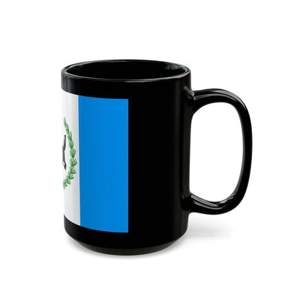 Flag of Irkutsk Oblast Russia - Black Coffee Mug-Go Mug Yourself