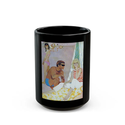 Essential Services, Cosmopolitan, September 1966 - Black Coffee Mug-15oz-Go Mug Yourself