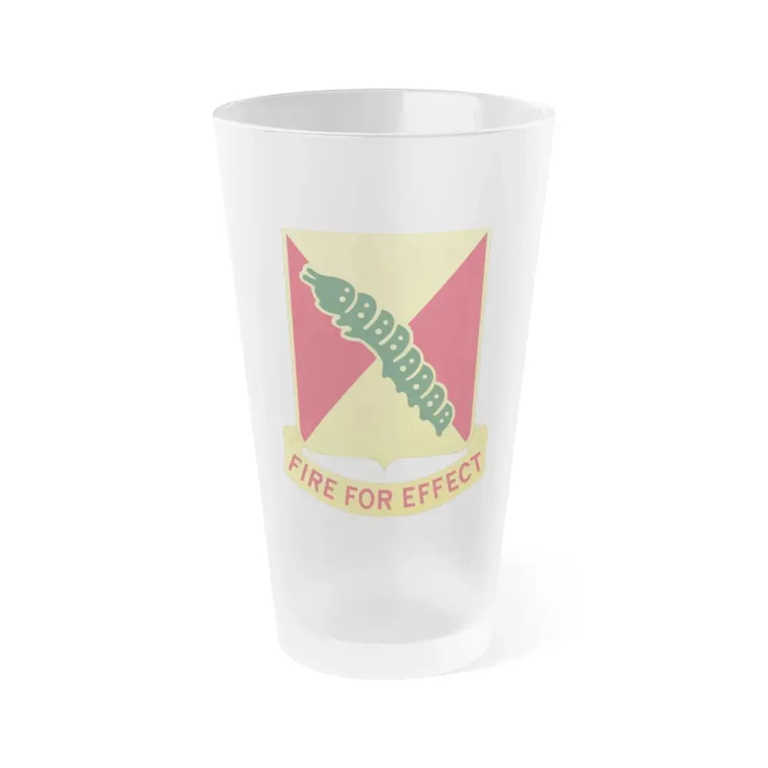 51st Air Defense Artillery Regiment (U.S. Army) Frosted Pint Glass 16oz Default Title - Go Mug Yourself