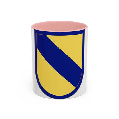 51st Infantry Regiment (U.S. Army) Accent Coffee Mug-11oz-Pink-Go Mug Yourself