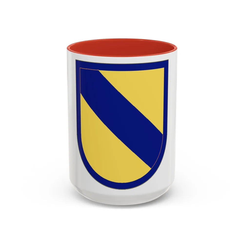 51st Infantry Regiment (U.S. Army) Accent Coffee Mug-15oz-Red-Go Mug Yourself