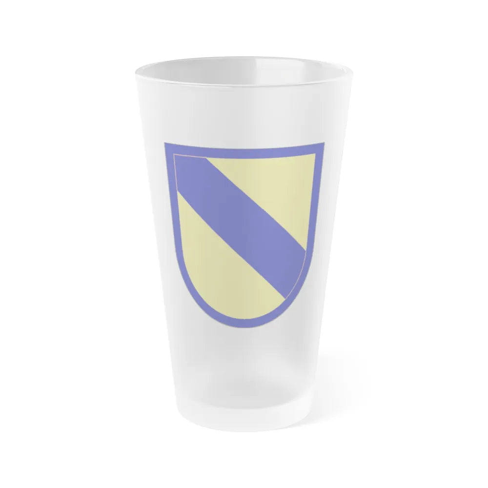 51st Infantry Regiment (U.S. Army) Frosted Pint Glass 16oz-Go Mug Yourself