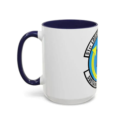 51st Logistics Support Squadron (U.S. Air Force) Accent Coffee Mug - Go Mug Yourself