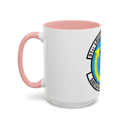 51st Logistics Support Squadron (U.S. Air Force) Accent Coffee Mug - Go Mug Yourself